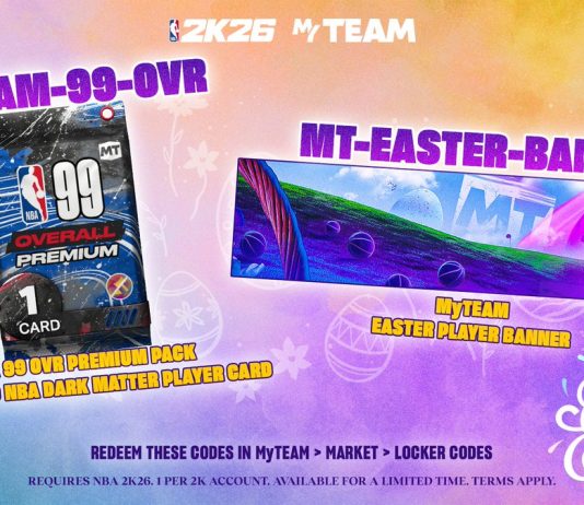 NBA 2K26 Easter Locker Code