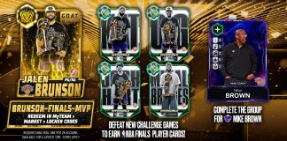 NBA 2K26 Locker Code: G.O.A.T. Finals MVP Jalen Brunson