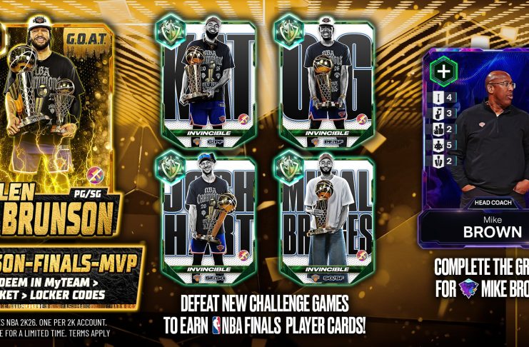 NBA 2K26 Locker Code: G.O.A.T. Finals MVP Jalen Brunson NBA 2K26 Locker Code: G.O.A.T. Finals MVP Jalen Brunson