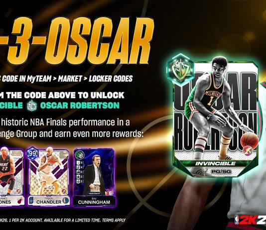 NBA 2K26 Locker Code: Invincible Oscar Robertson