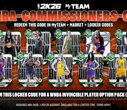 NBA 2K26 Locker Code WNBA