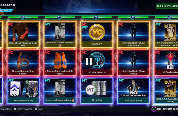 All NBA 2K26 Season 8 Rewards All NBA 2K26 Season 8 Rewards