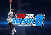 Shaq Headlines NBA 2K26 Season 8