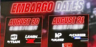 NBA 2K27 Embargo Dates
