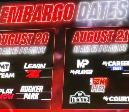 NBA 2K27 Embargo Dates