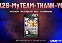 NBA 2K26 Locker Code: Free G.O.A.T. Player – G.O.A.T. Deluxe Pack (5 cards) NBA 2K26 Locker Code: Free G.O.A.T. Player - G.O.A.T. Deluxe Pack (5 cards)