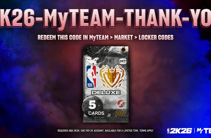 NBA 2K26 Locker Code: Free G.O.A.T. Player - G.O.A.T. Deluxe Pack (5 cards)