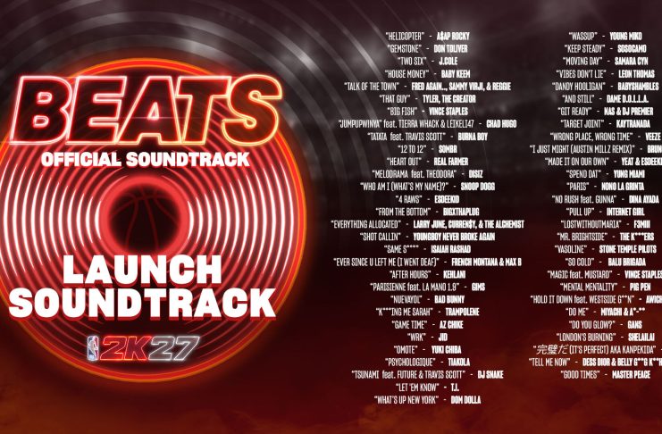 NBA 2K27 Soundtrack