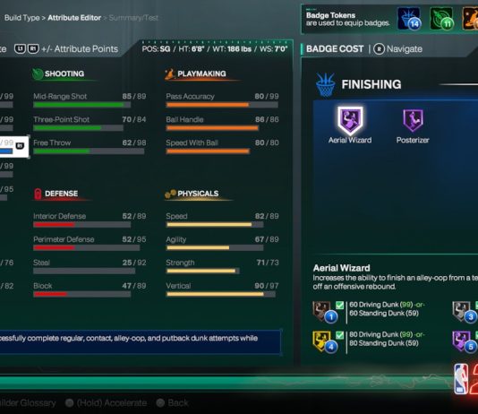 NBA 2K27 Build Cost