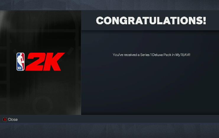NBA 2K27 Locker Code: Series 1 Deluxe Pack NBA 2K27 Locker Code